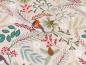 Preview: New Forest Quiltstoff Rotkehlchen beige Nahansicht